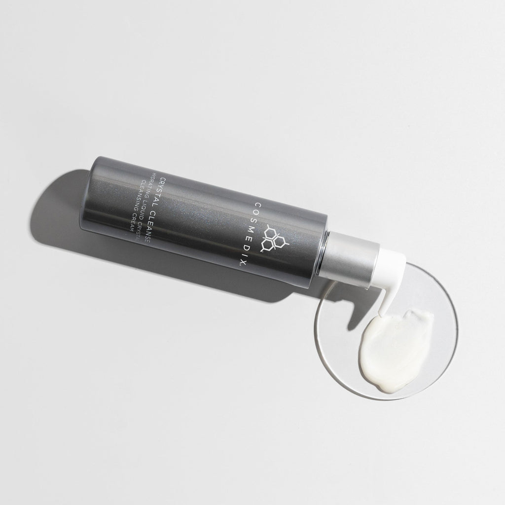 COSMEDIX Crystal Cleanse Liquid Crystal Cream Cleanser-Facial Cleansers-CosMedix-Leigh Kelley Skin Studio Best Facialist Hudson Valley Kingston New York