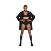DSTM Delphi Oversize Blazer / Black-Clothing-DSTM-Leigh Kelley Skin Studio Best Facialist Hudson Valley Kingston New York