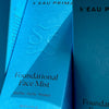 close up of S'eau Prima Foundational Face Mist box