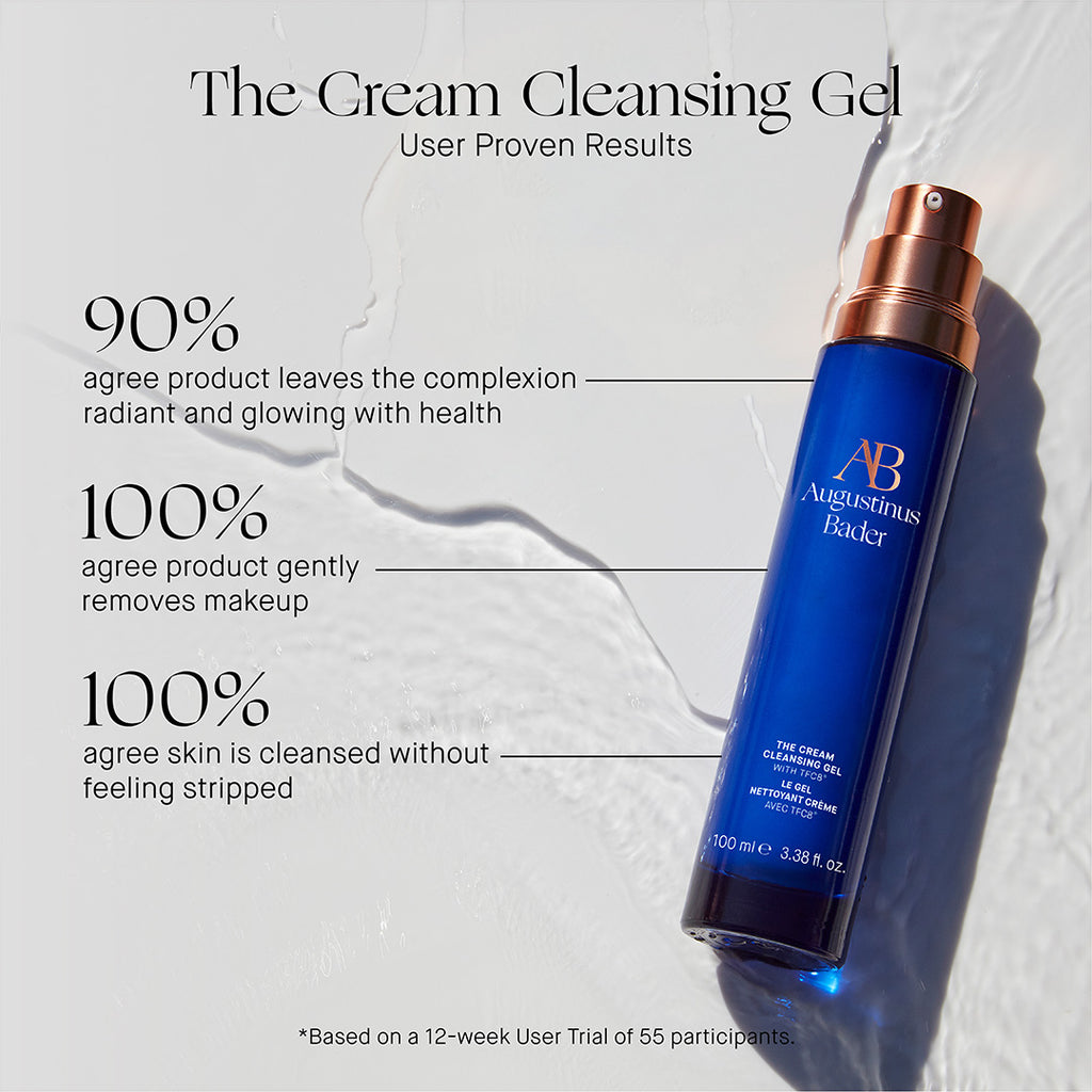 augustinus bader the cream cleansing gel clinical results