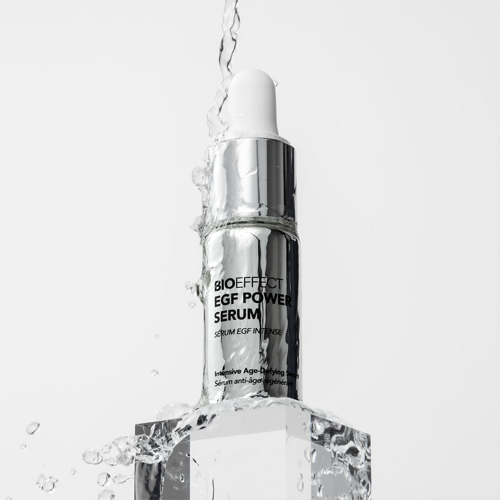 water poured bioeffect EGF Power Serum