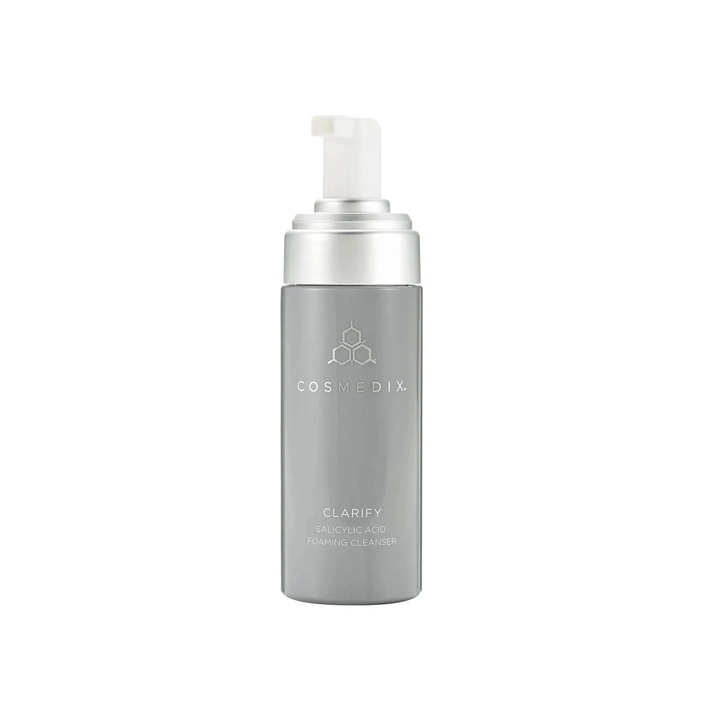 COSMEDIX Clarify Salicylic Acid Foaming Cleanser-Facial Cleansers-CosMedix-Leigh Kelley Skin Studio Best Facialist Hudson Valley Kingston New York