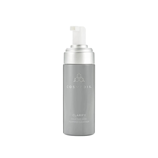 COSMEDIX Clarify Salicylic Acid Foaming Cleanser-Facial Cleansers-CosMedix-Leigh Kelley Skin Studio Best Facialist Hudson Valley Kingston New York