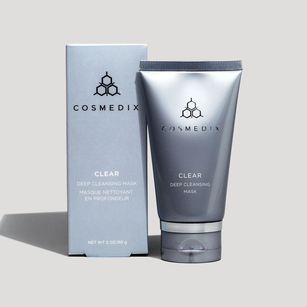COSMEDIX Clear Deep Cleansing Face Mask-Masks & Treatments-CosMedix-Leigh Kelley Skin Studio Best Facialist Hudson Valley Kingston New York