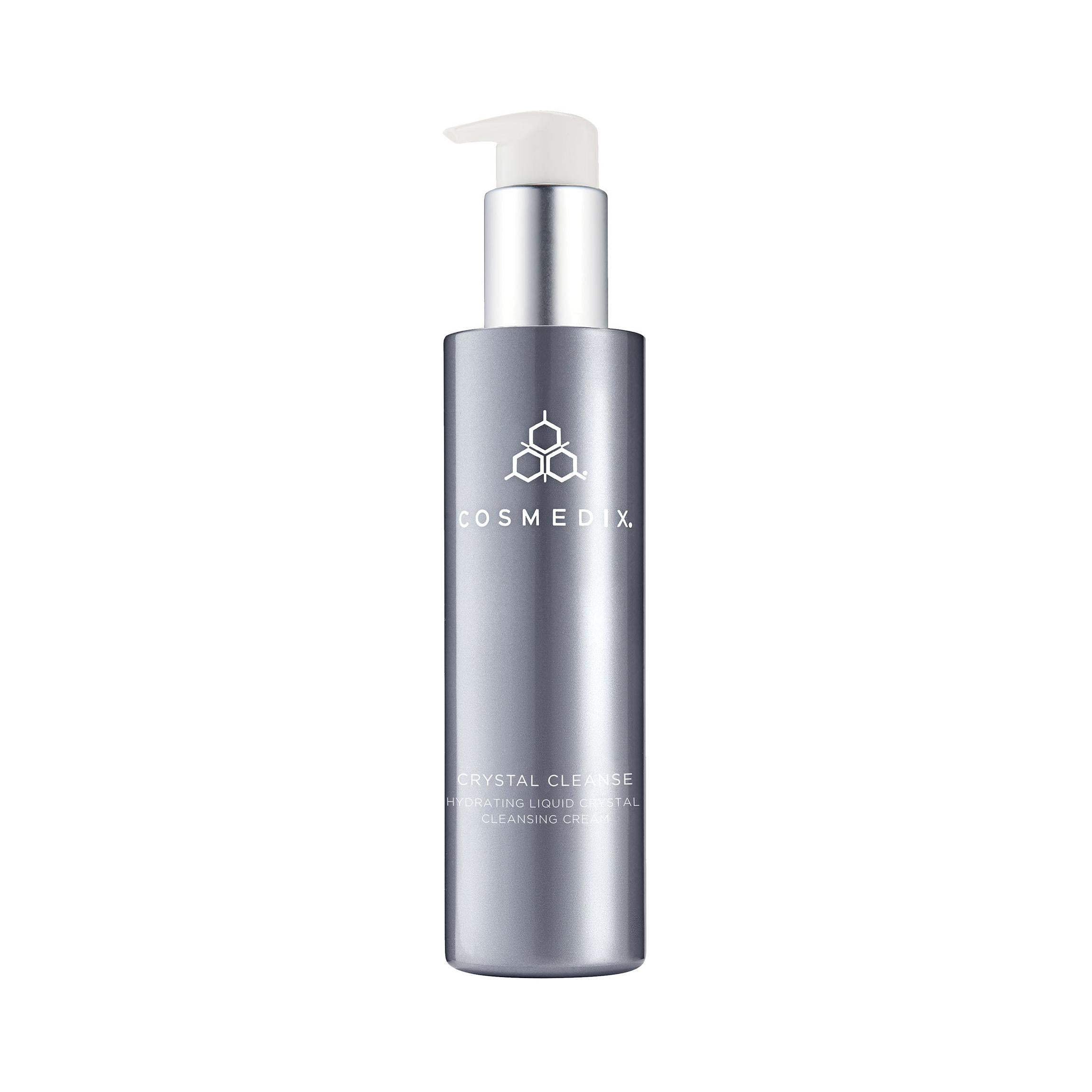 COSMEDIX Crystal Cleanse Liquid Crystal Cream Cleanser-Facial Cleansers-CosMedix-Leigh Kelley Skin Studio Best Facialist Hudson Valley Kingston New York