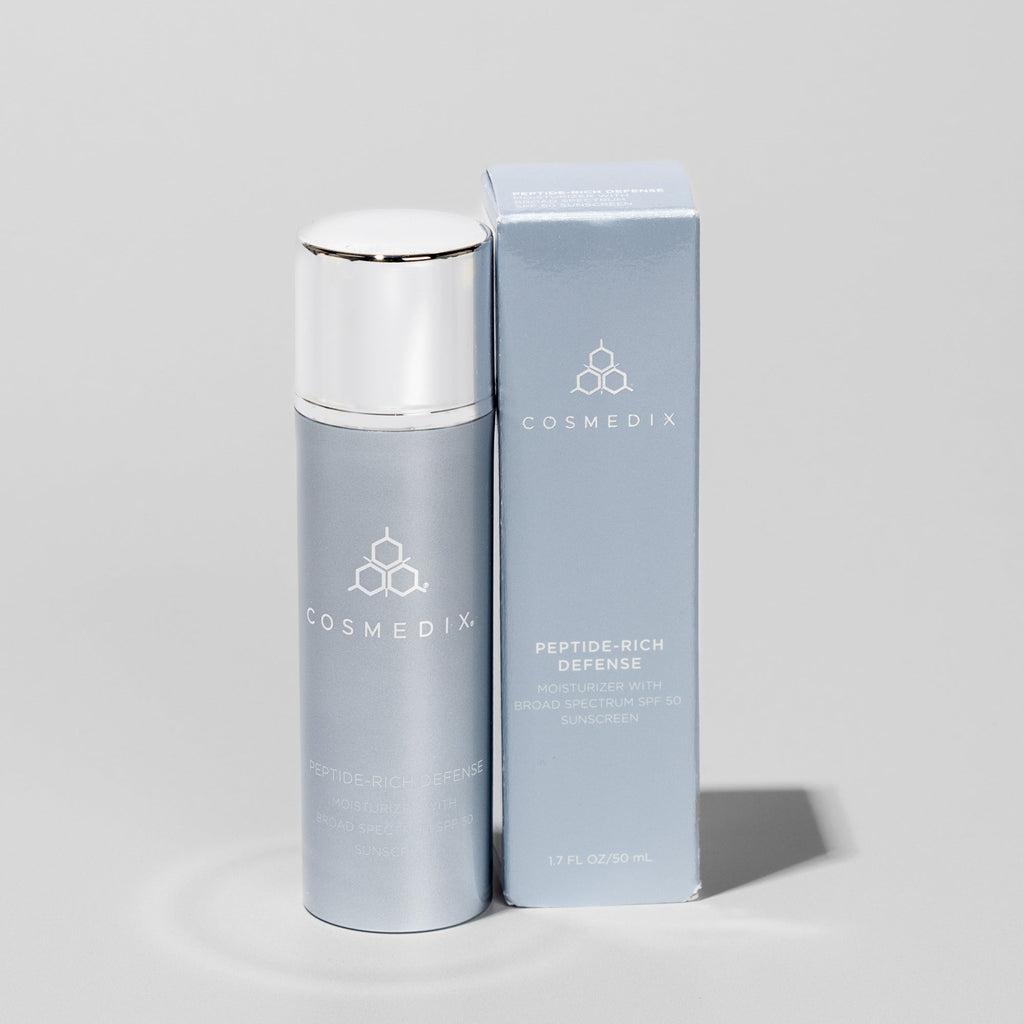 COSMEDIX Peptide-Rich Defense SPF 50-Sunscreen-CosMedix-Leigh Kelley Skin Studio Best Facialist Hudson Valley Kingston New York