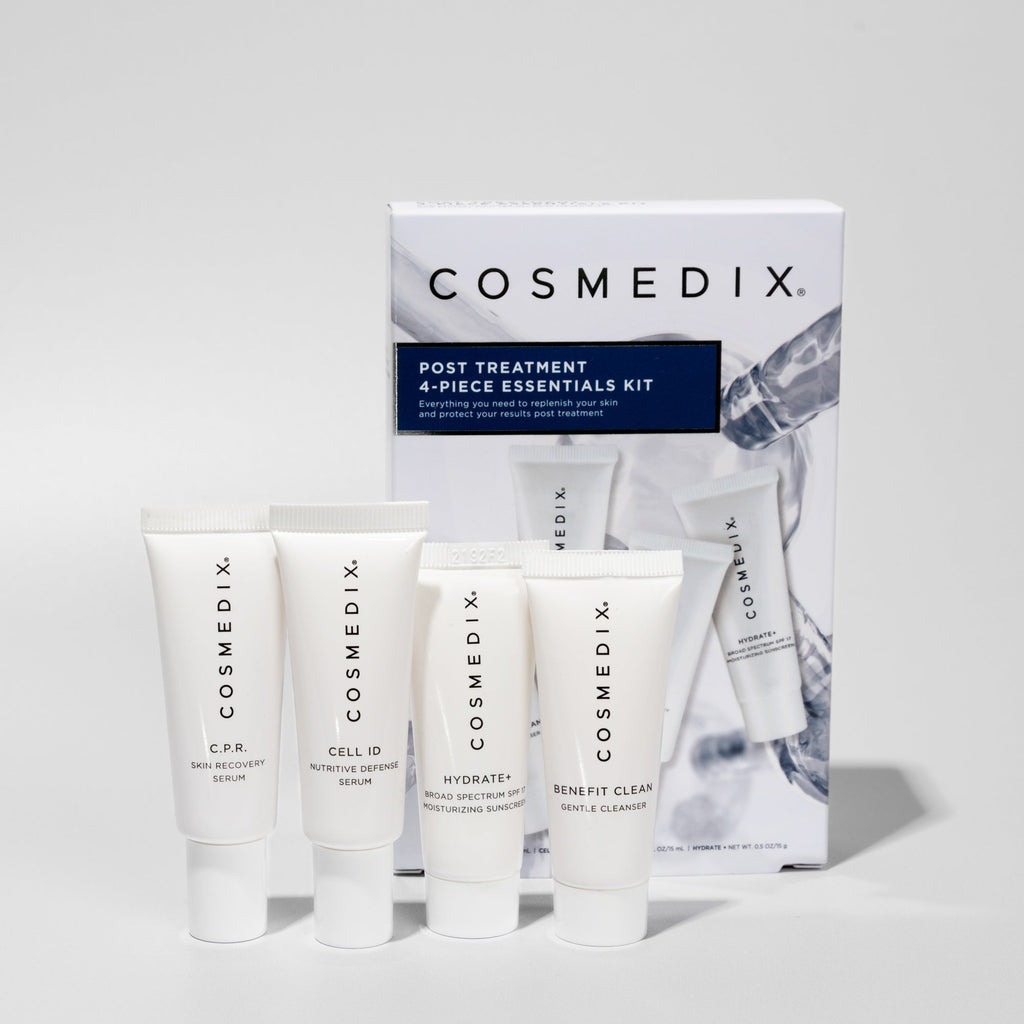 COSMEDIX Post Treatment 4-Piece Essentials Kit-skin care-CosMedix-Leigh Kelley Skin Studio Best Facialist Hudson Valley Kingston New York