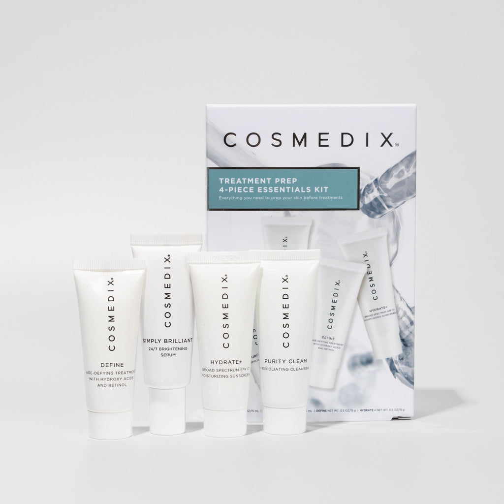 COSMEDIX Treatment Prep 4-Piece Essentials Kit-skin care-CosMedix-Leigh Kelley Skin Studio Best Facialist Hudson Valley Kingston New York
