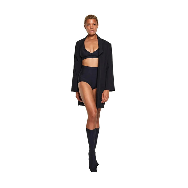 DSTM Delphi Oversize Blazer / Black-Clothing-DSTM-Leigh Kelley Skin Studio Best Facialist Hudson Valley Kingston New York