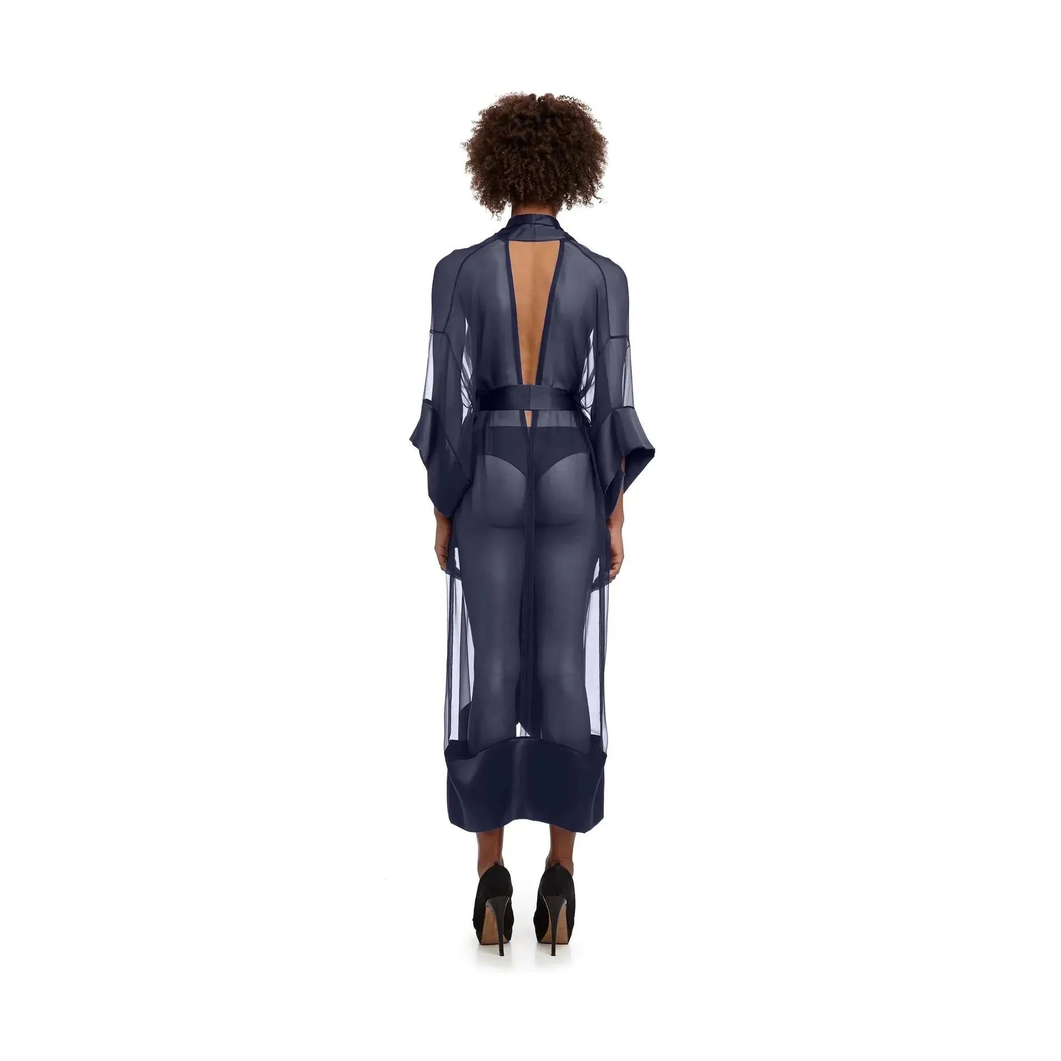 DSTM Rada Kimono / Midnight Blue-Clothing-DSTM-Leigh Kelley Skin Studio Best Facialist Hudson Valley Kingston New York