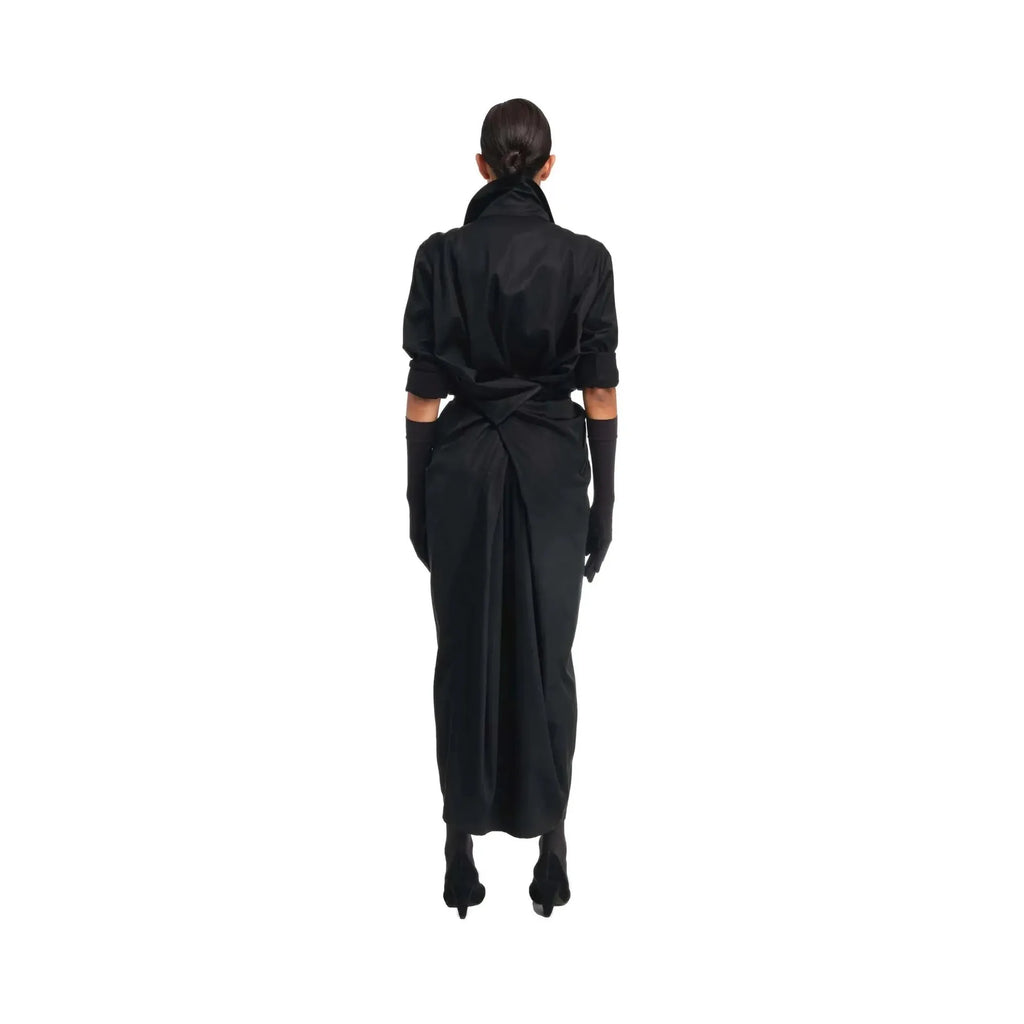 DSTM Tundra Trench Coat / Black-Clothing-DSTM-Leigh Kelley Skin Studio Best Facialist Hudson Valley Kingston New York