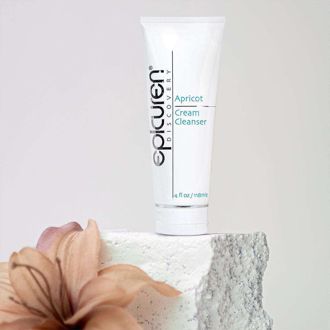Epicuren Apricot Cream Cleanser-Facial Cleansers-Epicuren-Leigh Kelley Skin Studio Best Facialist Hudson Valley Kingston New York