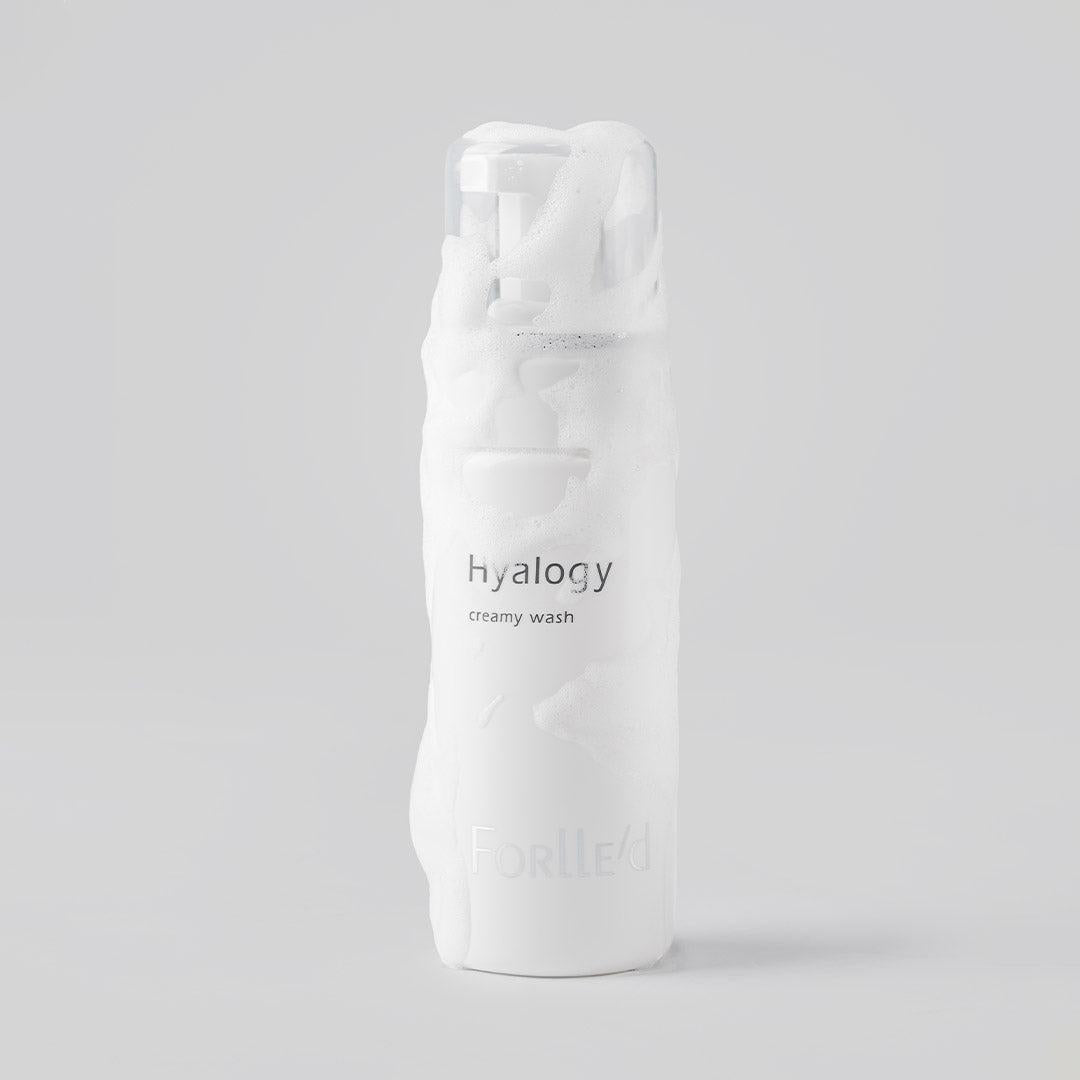 Forlle'd Hyalogy Creamy Wash-Facial Cleansers-Forlle'd-Leigh Kelley Skin Studio Best Facialist Hudson Valley Kingston New York