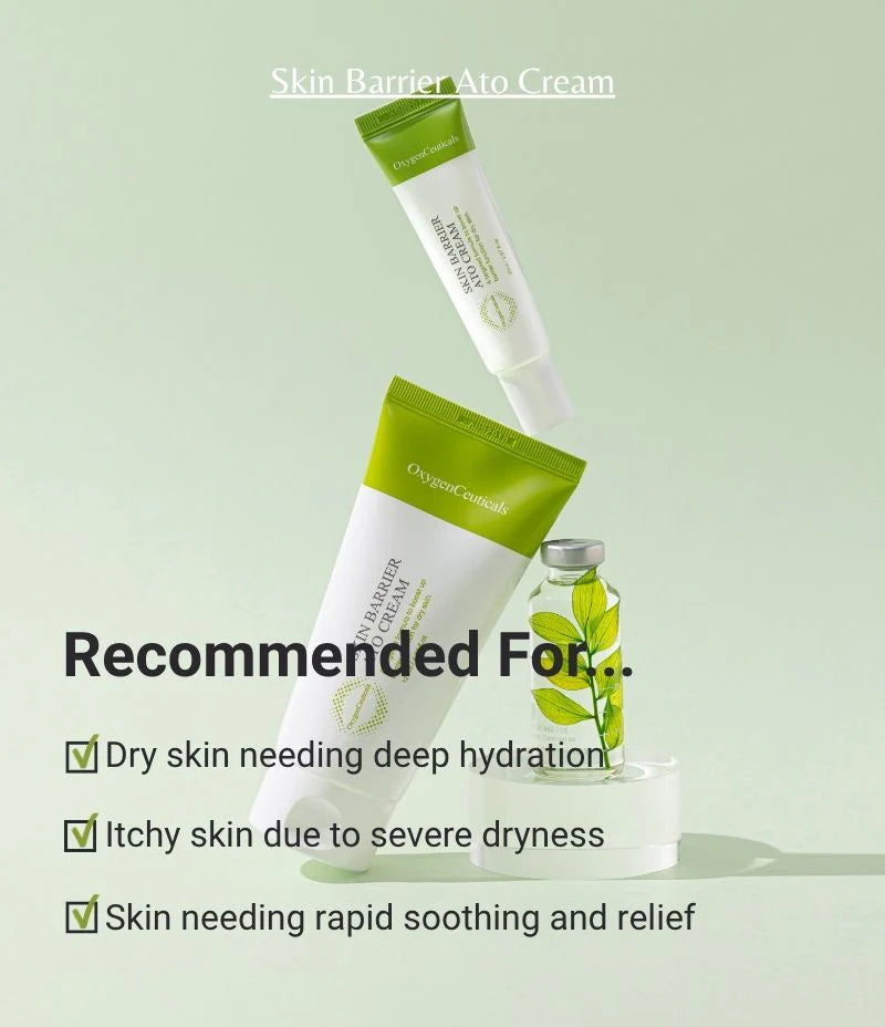 OxygenCeuticals Skin Barrier Ato Cream-Lotion & Moisturizer-OxygenCeuticals-Leigh Kelley Skin Studio