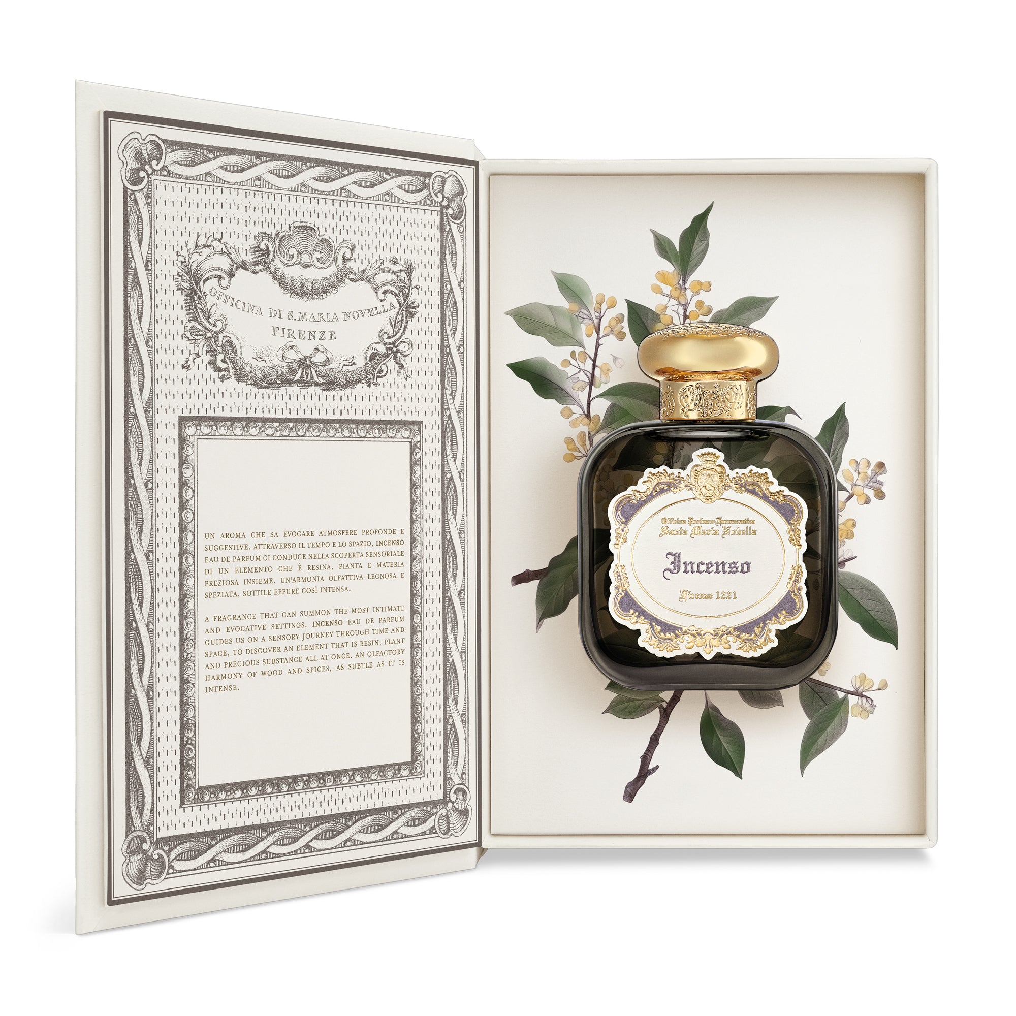 Santa Maria Novella Incenso Eau de Parfum-Perfume & Cologne-Santa Maria Novella-Leigh Kelley Skin Studio