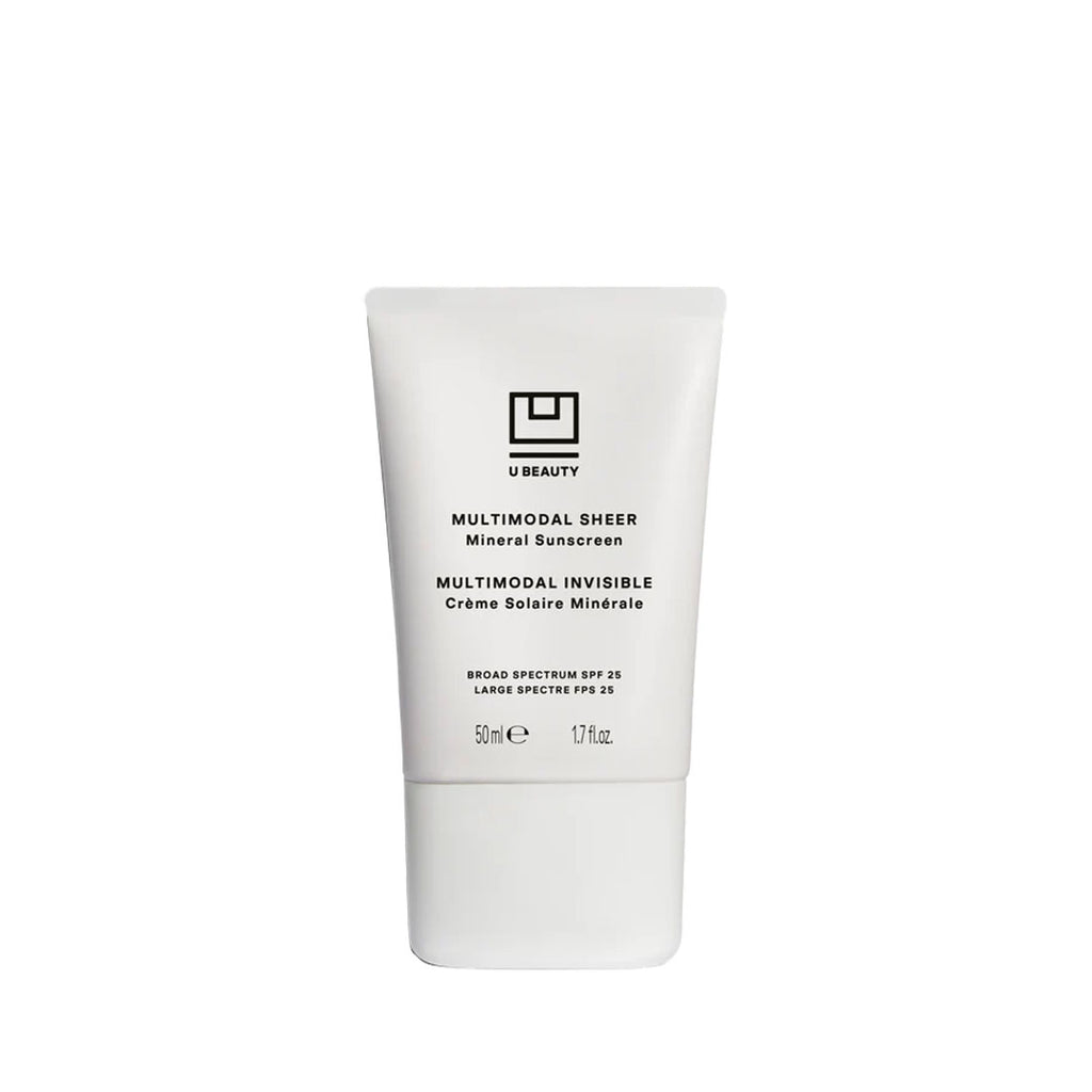 U BEAUTY Multimodal Sheer Mineral Sunscreen Broad Spectrum SPF 25-Sunscreen-U Beauty-Leigh Kelley Skin Studio