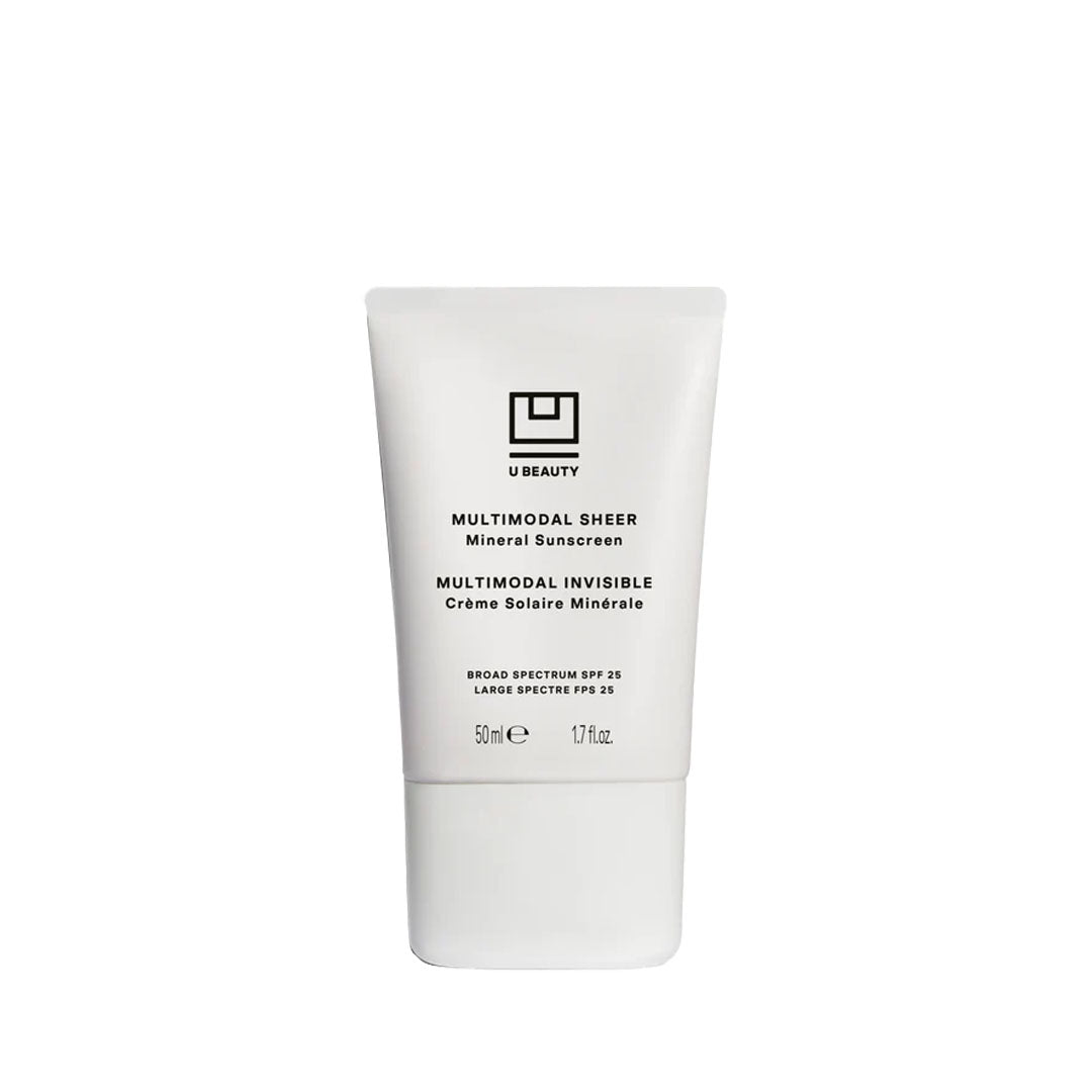 U BEAUTY Multimodal Sheer Mineral Sunscreen Broad Spectrum SPF 25-Sunscreen-U Beauty-Leigh Kelley Skin Studio