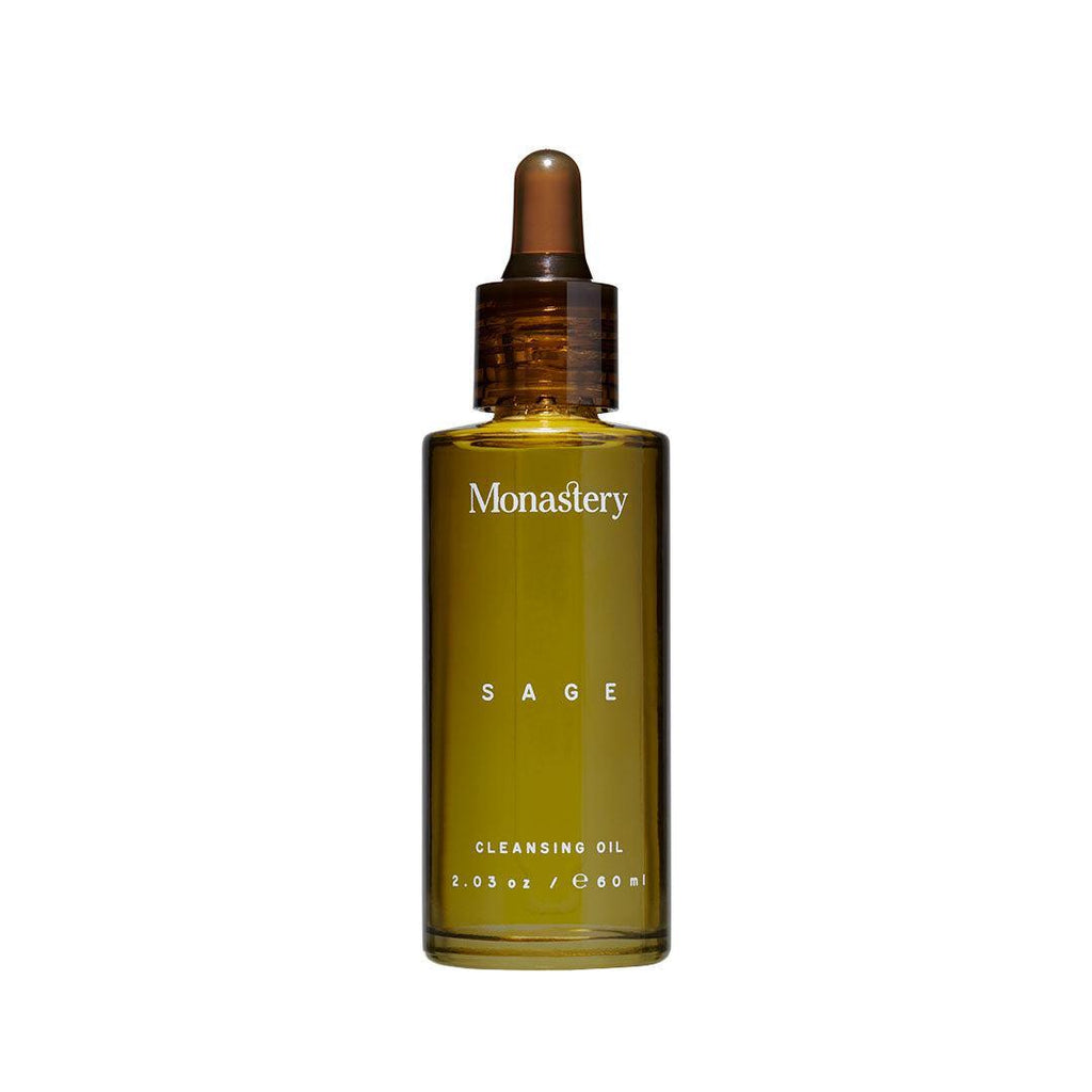 Monastery Sage Cleansing Oil-Facial Cleansers-Monastery-Leigh Kelley Skin Studio Best Facialist Hudson Valley Kingston New York