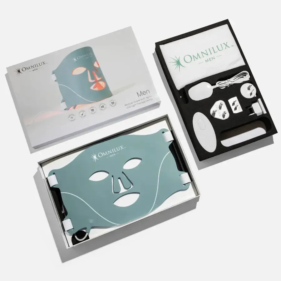 Omnilux Men-Skin Care Tools-Omnilux-Leigh Kelley Skin Studio Best Facialist Hudson Valley Kingston New York